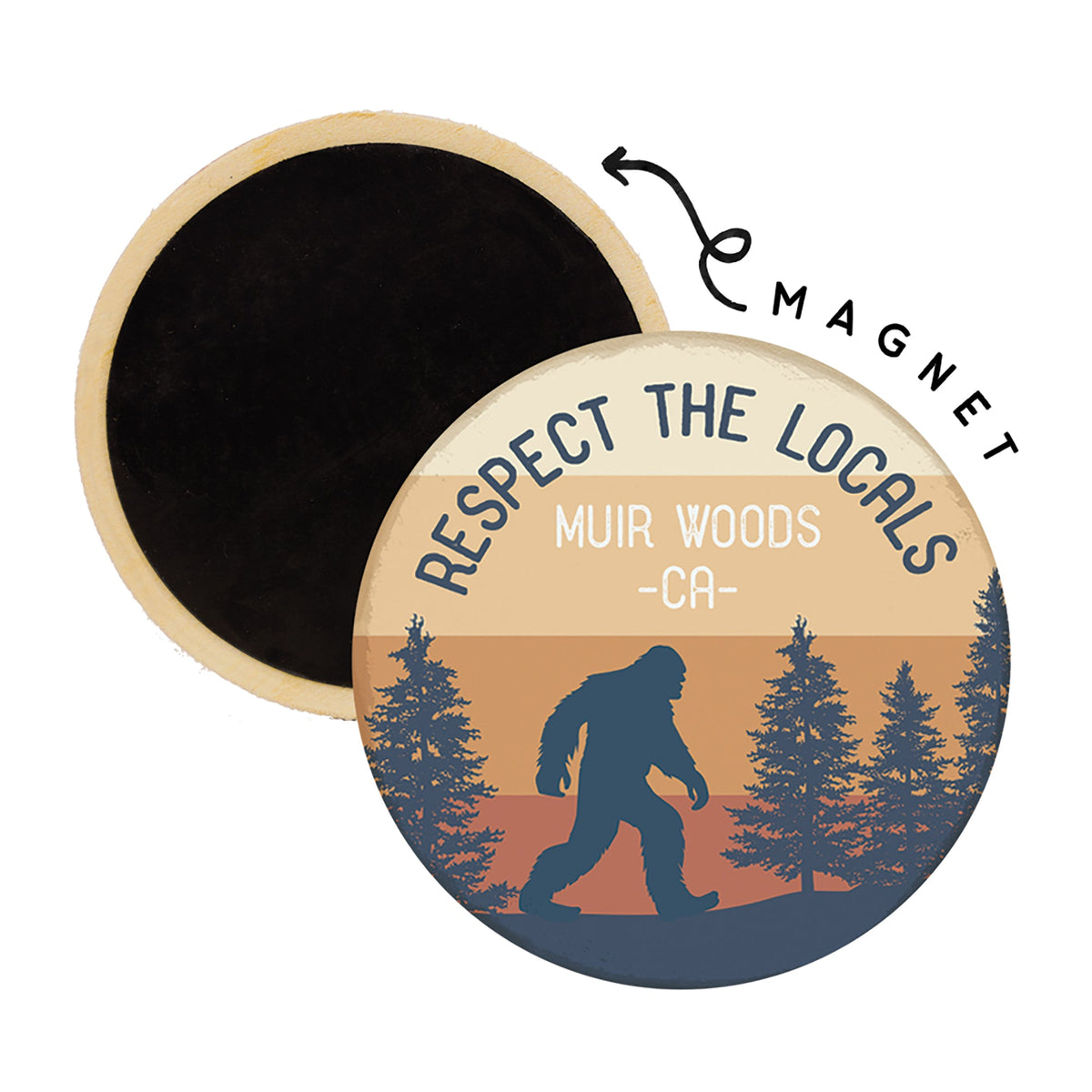 Respect Locals Sasquatch LOC