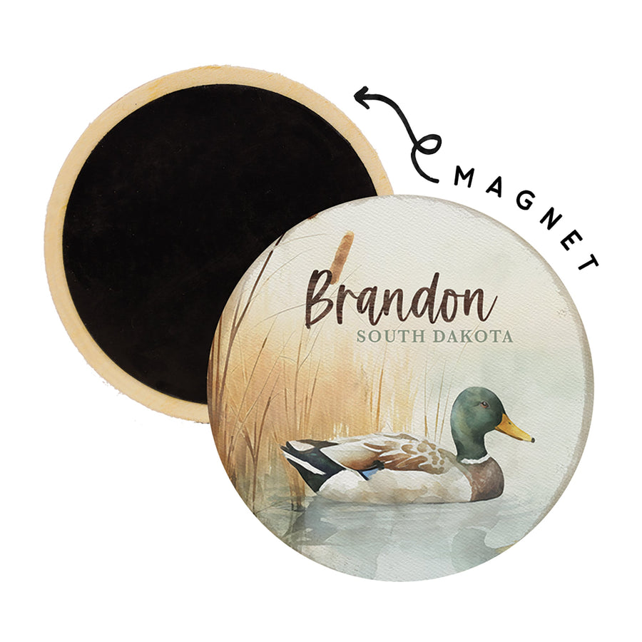 Duck Cattails Scene LOC