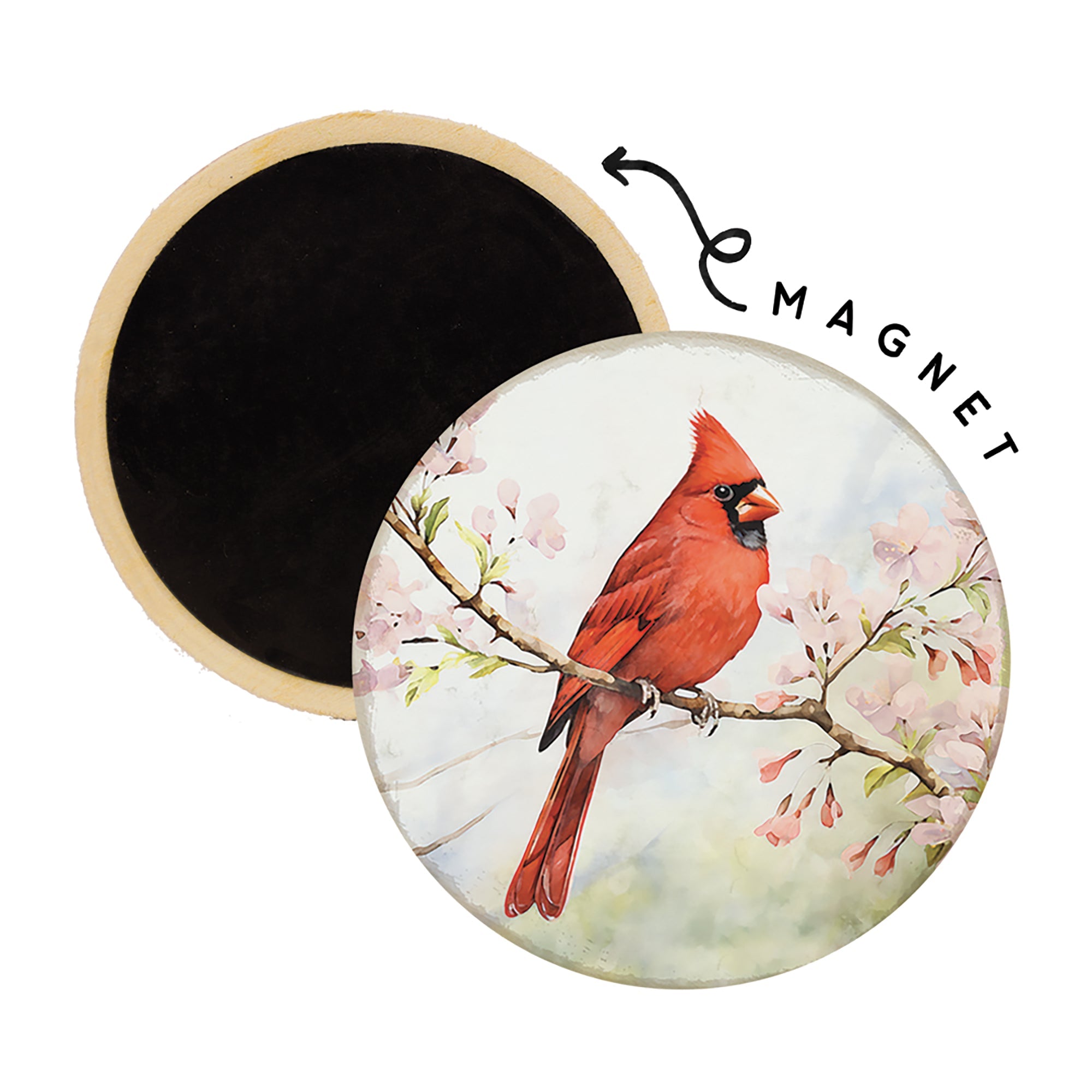 Cherry Blossom Cardinal