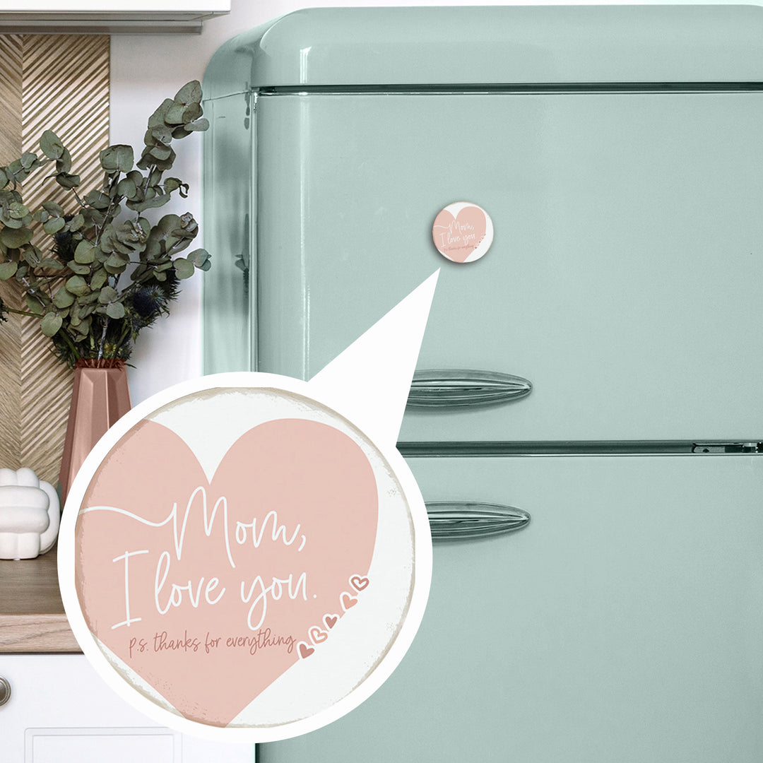 Mom Love You Heart PER