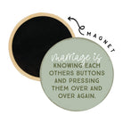 Marriage Buttons Green