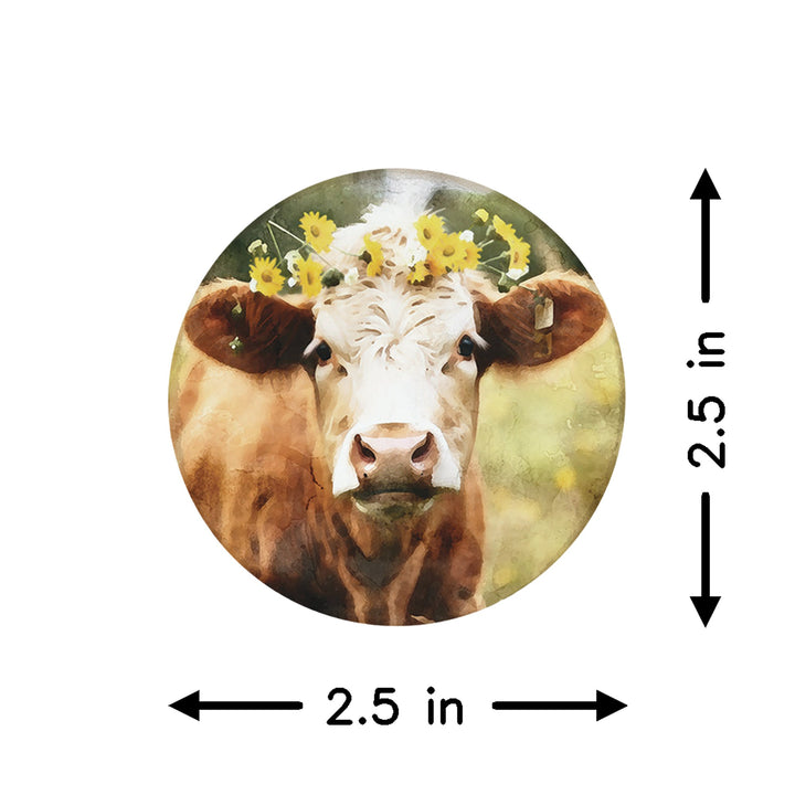 Flower Crown Cow