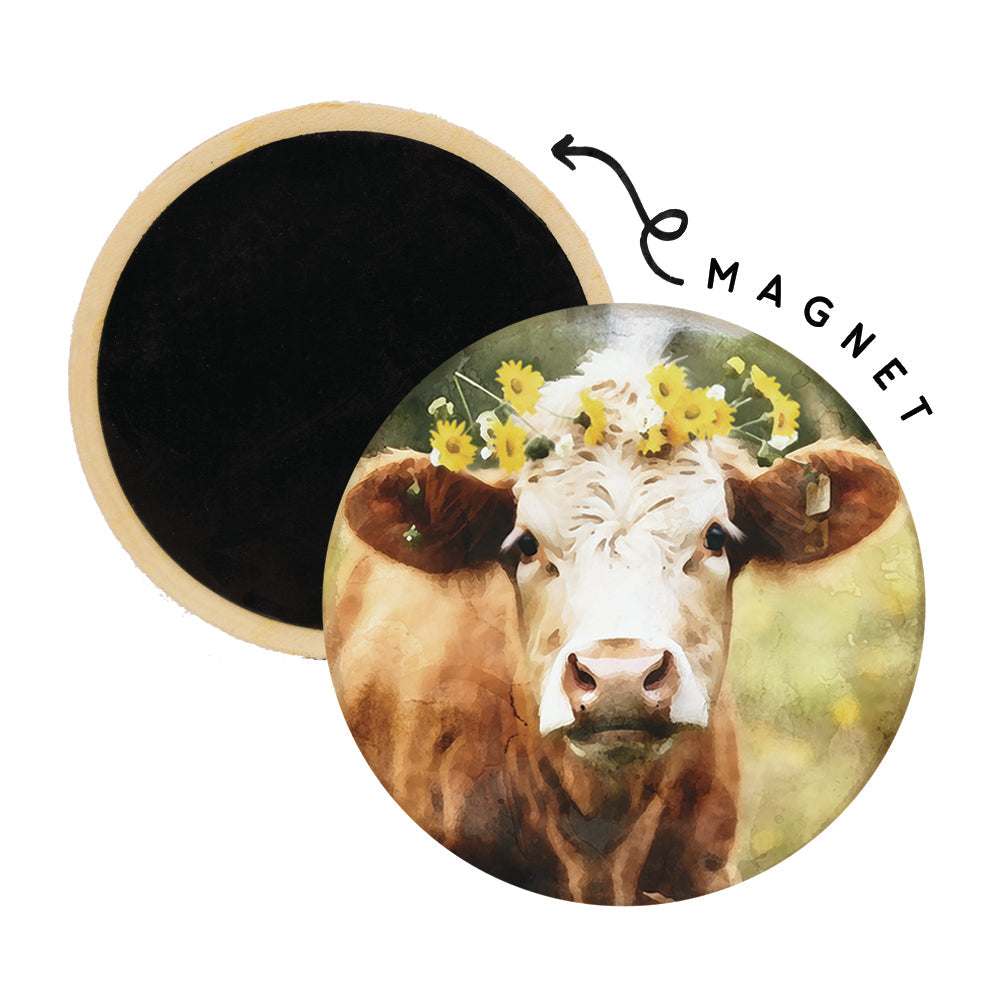 Flower Crown Cow