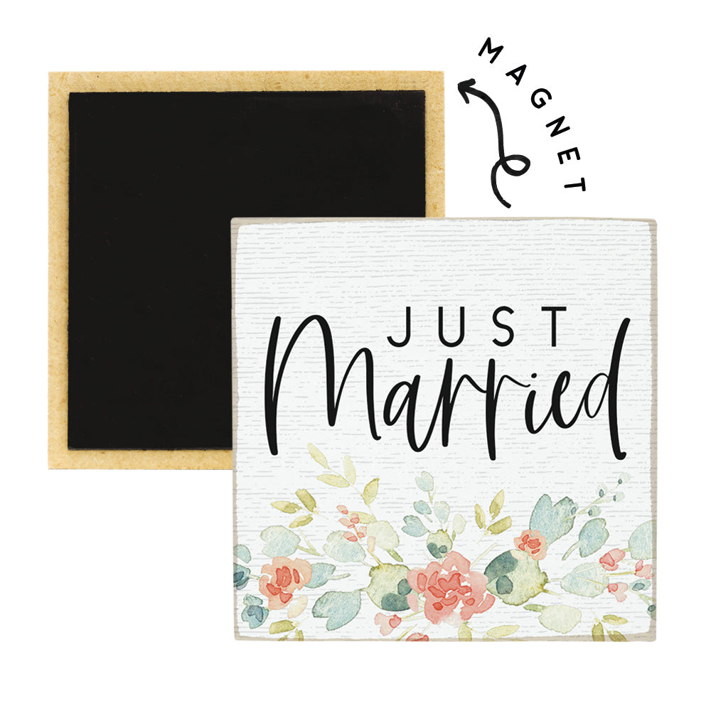 Just Married Floral