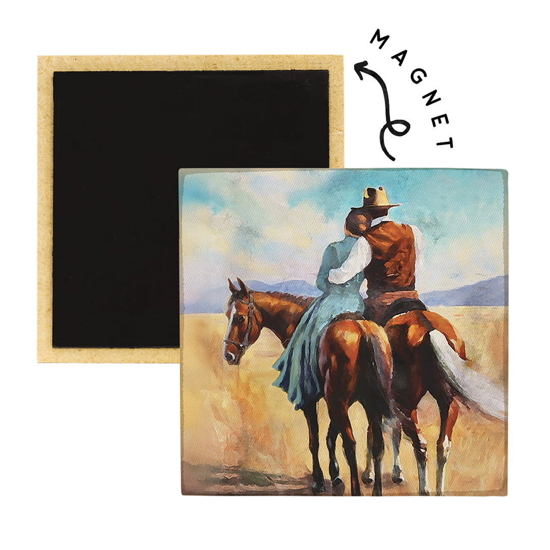 Prairie Couple Horses