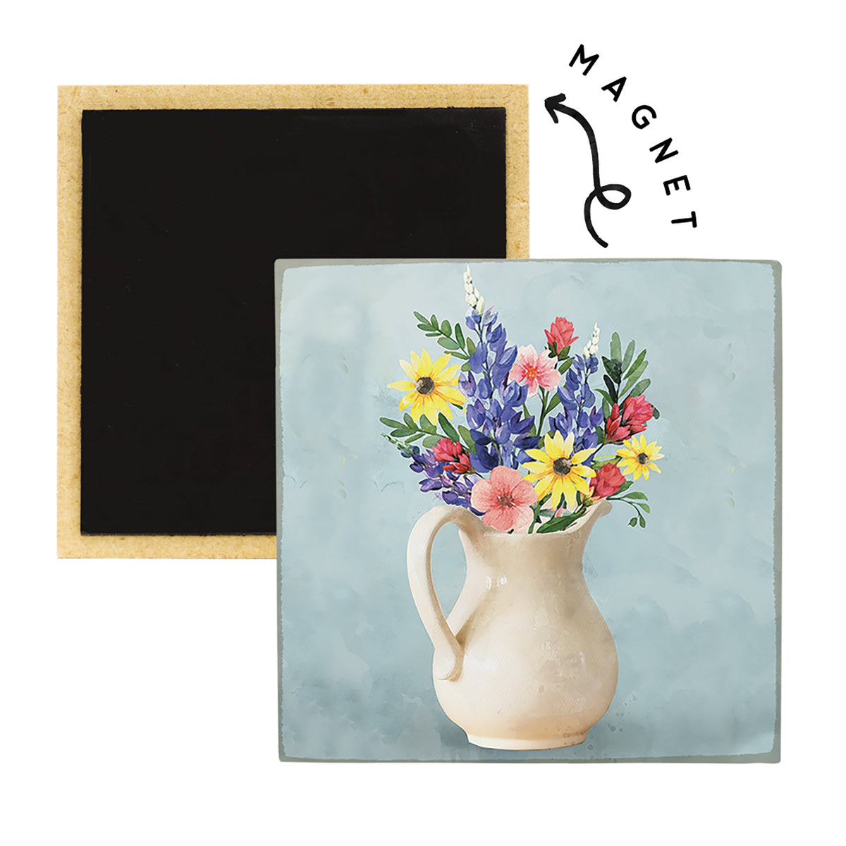 Wildflowers Pitcher Art