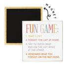 Fun Game Make List