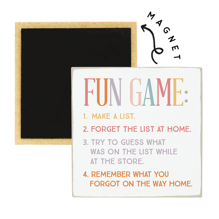 Fun Game Make List