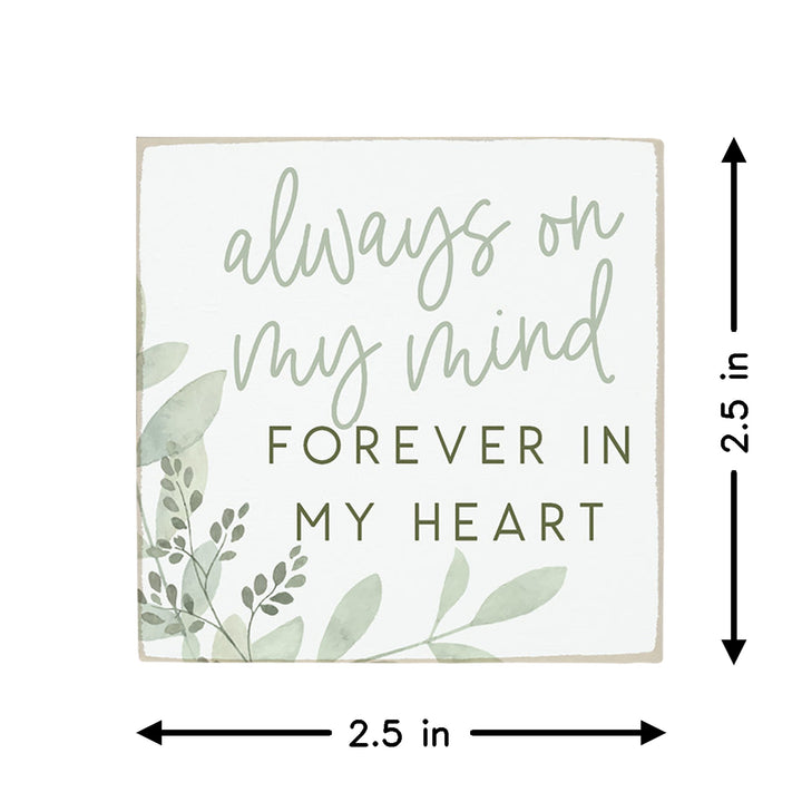 On My Mind Leaves