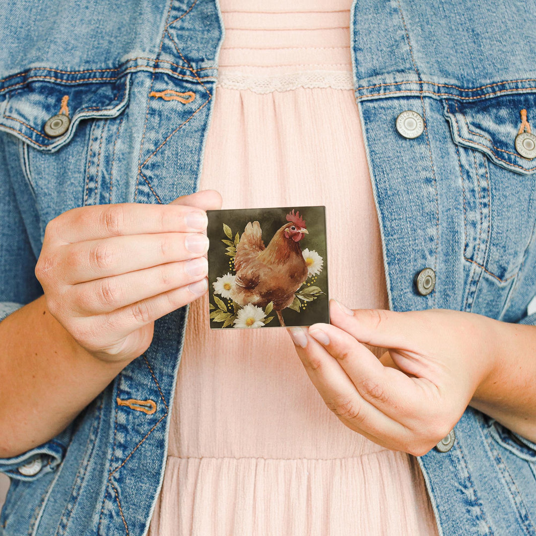 Floral Chicken