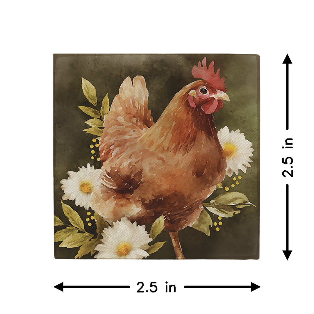 Floral Chicken