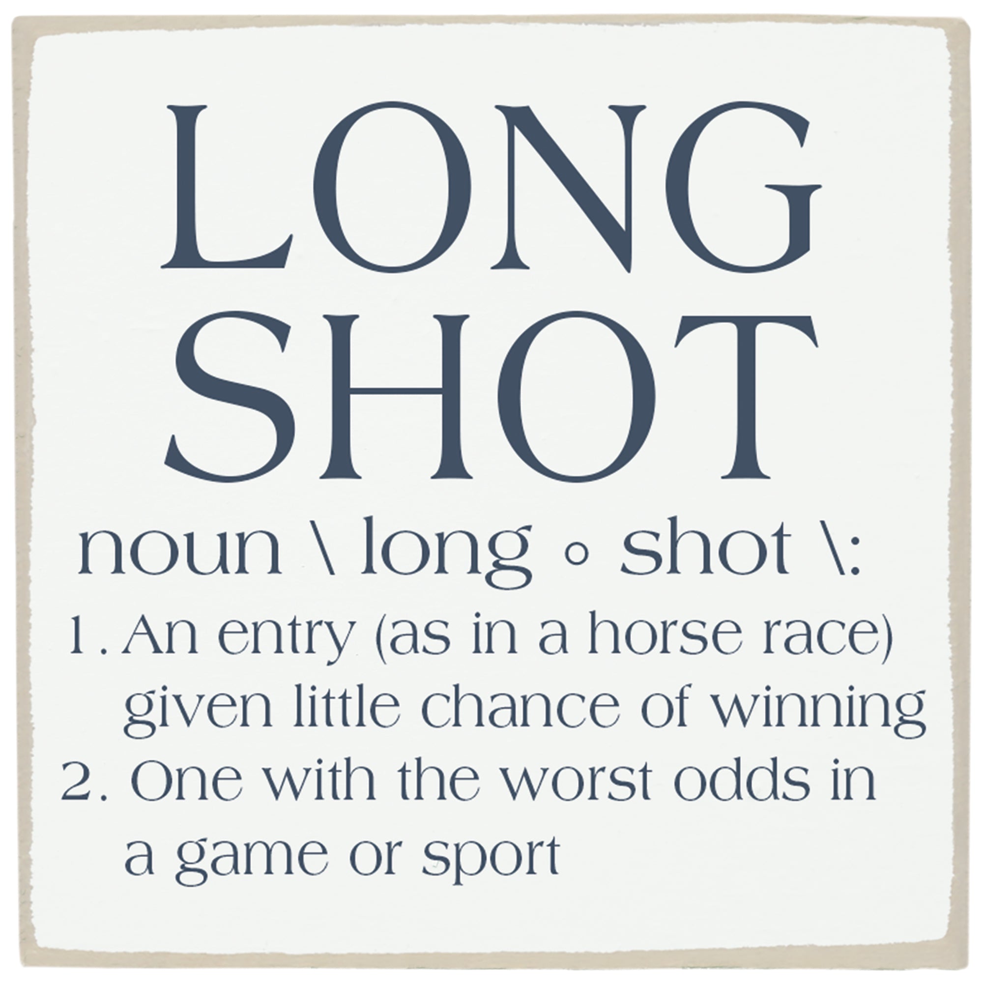 Long Shot Definition