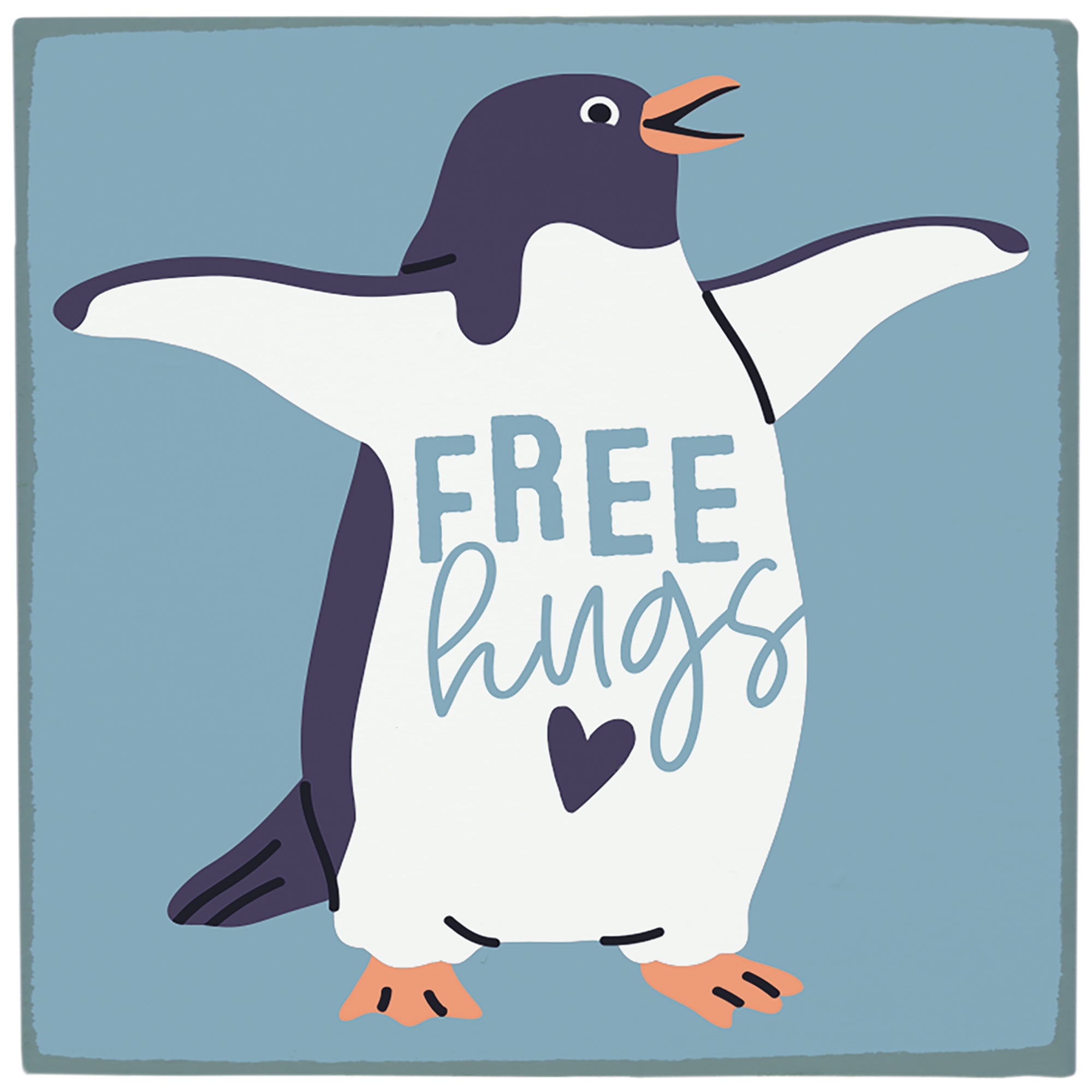 Free Hugs Penguin