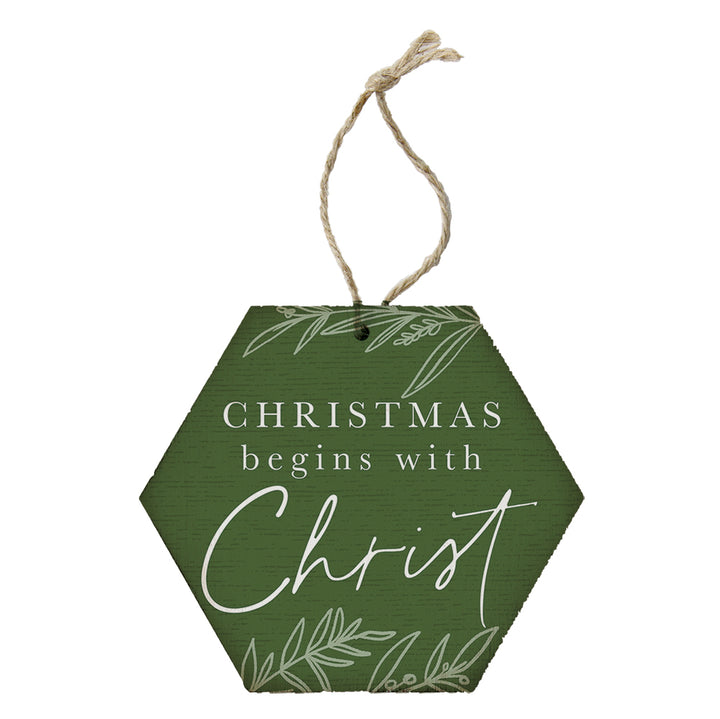 Begins With Christ Green