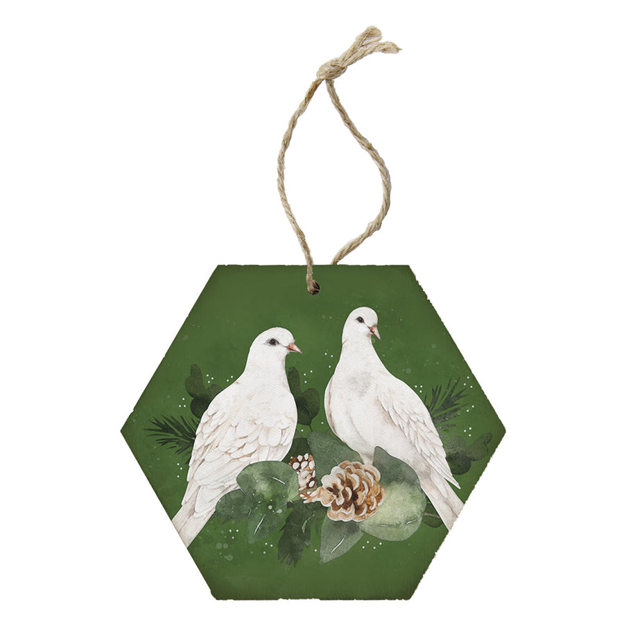 Turtle Doves Green