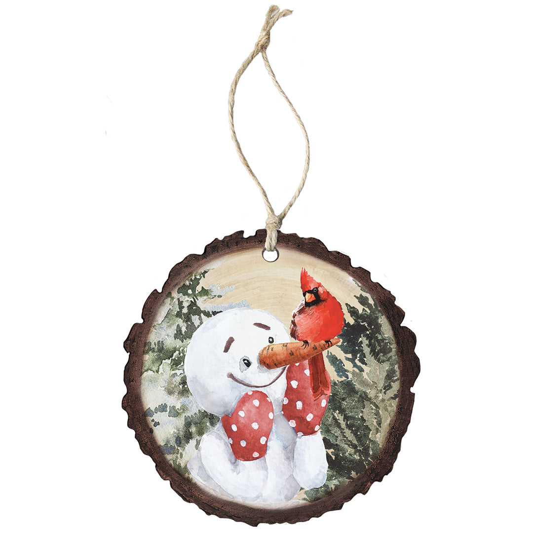 Snowman Cardinal