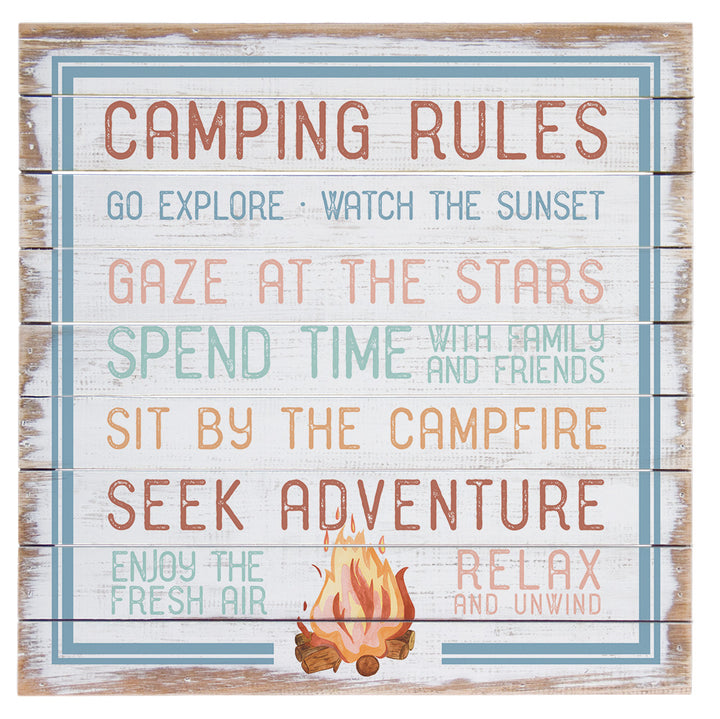 Camping Rules