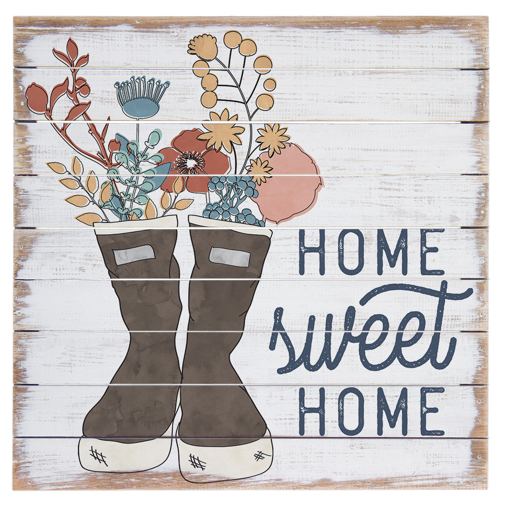 Home Sweet Floral Boots