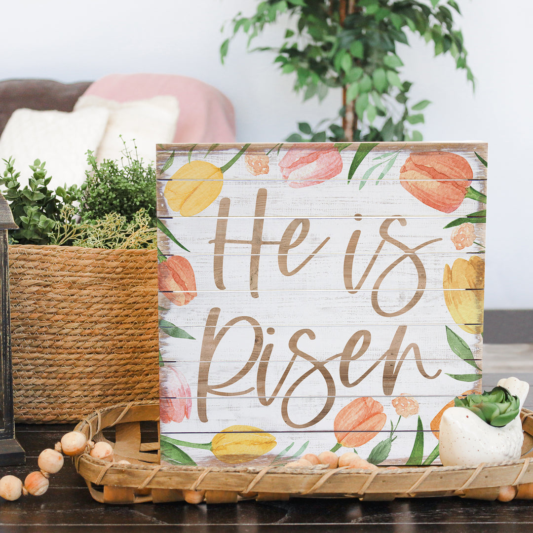 He Is Risen Tulips