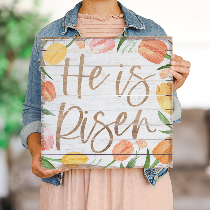 He Is Risen Tulips
