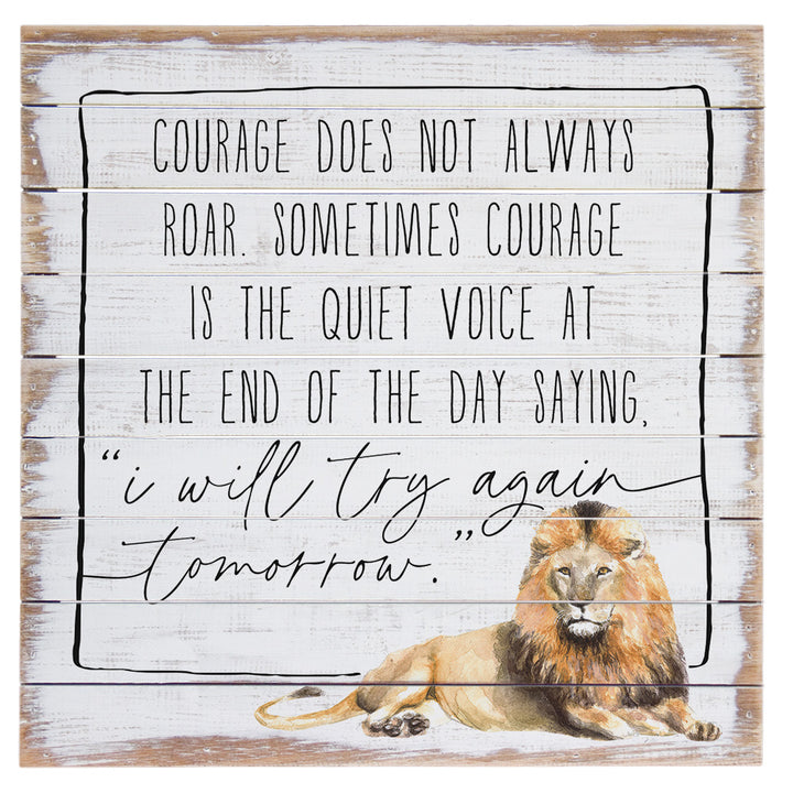 Courage Not Roar