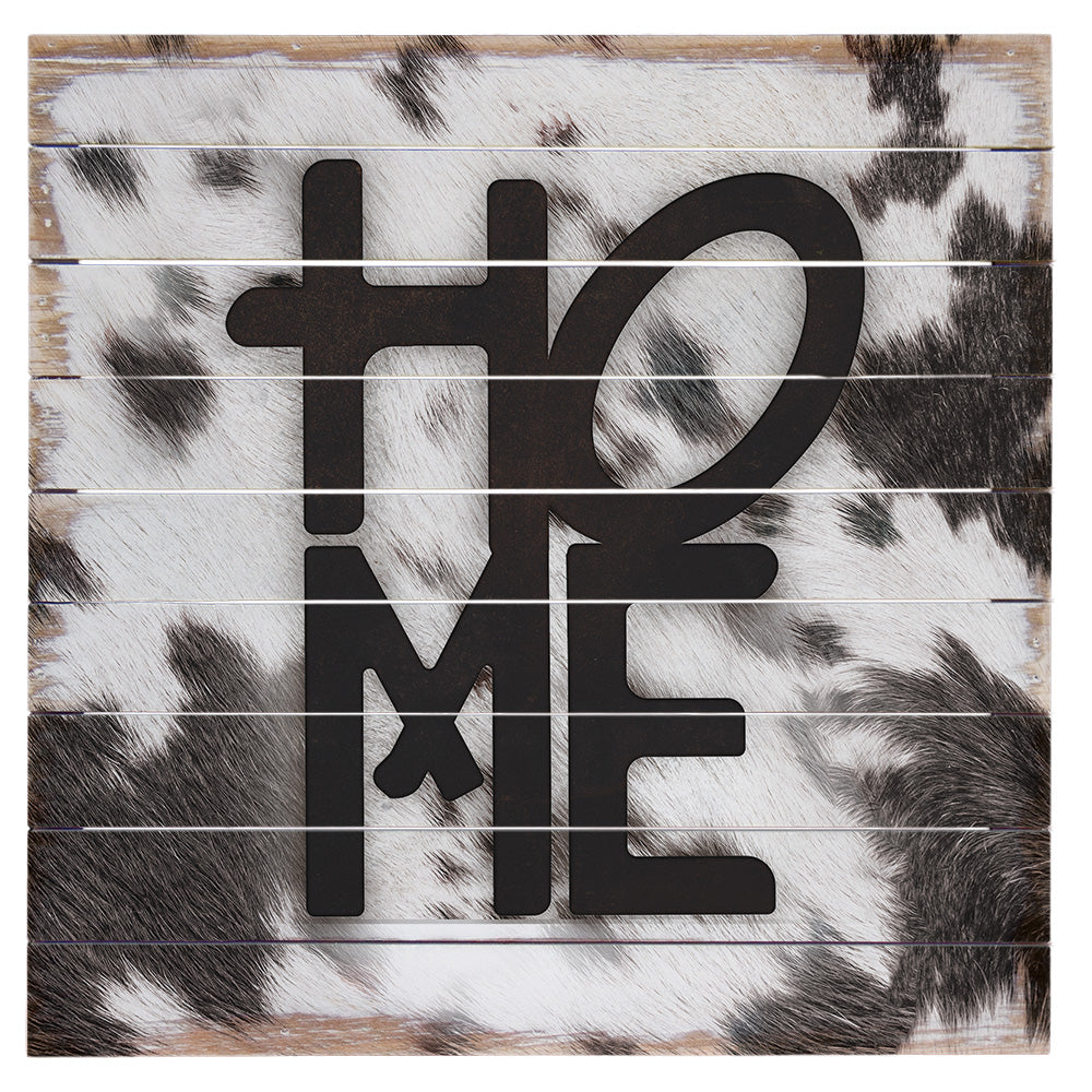 Home Cow Print