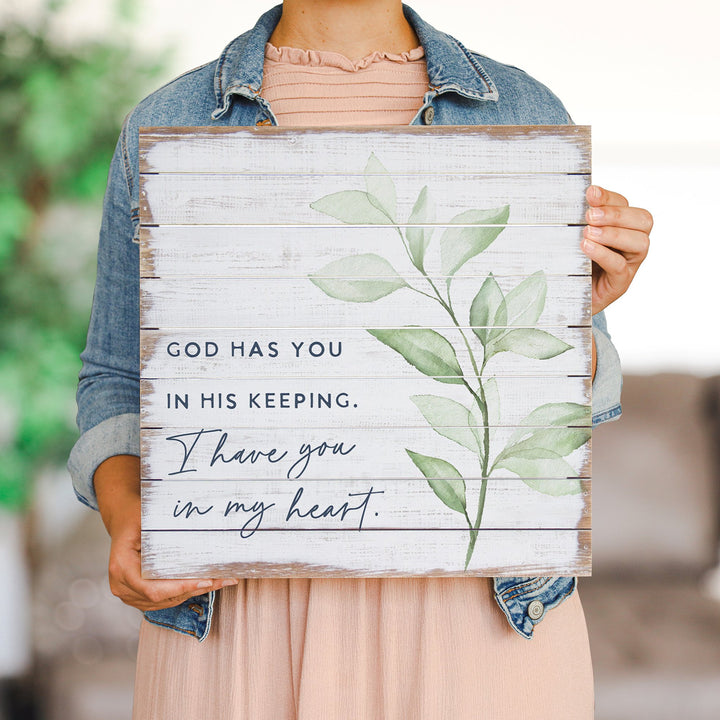 God Has You Leaf