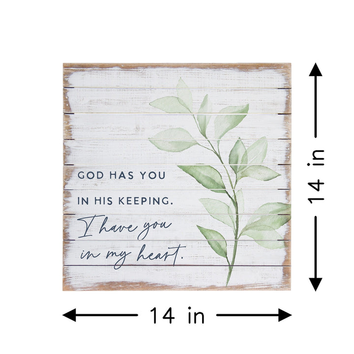 God Has You Leaf