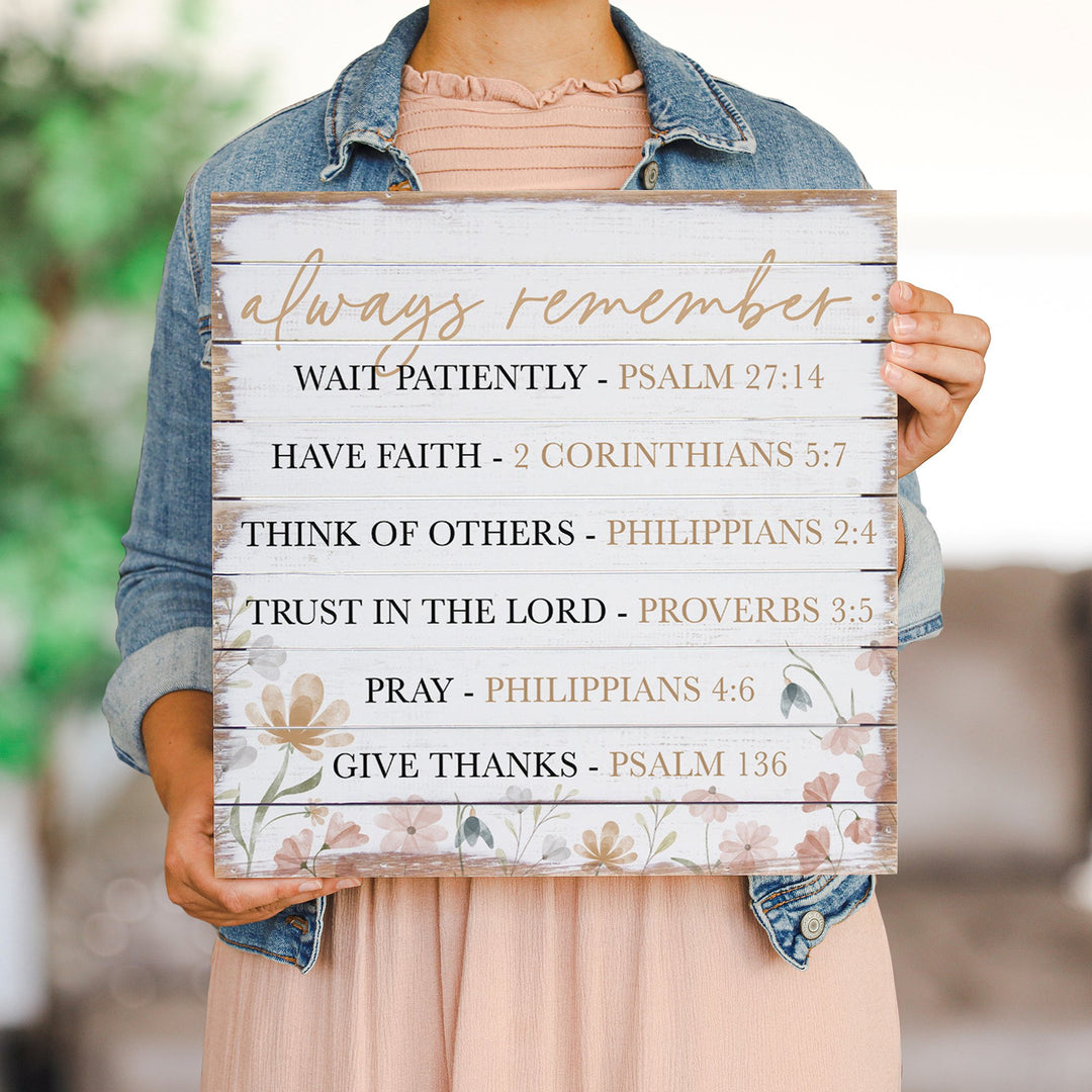 Always Remember Verses