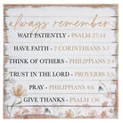 Always Remember Verses
