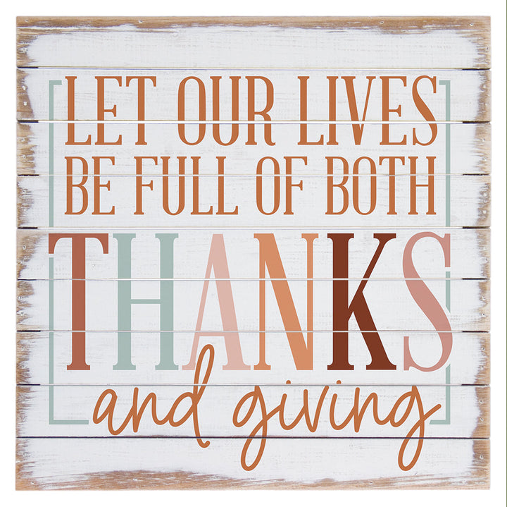 Thanks And Giving Colorful