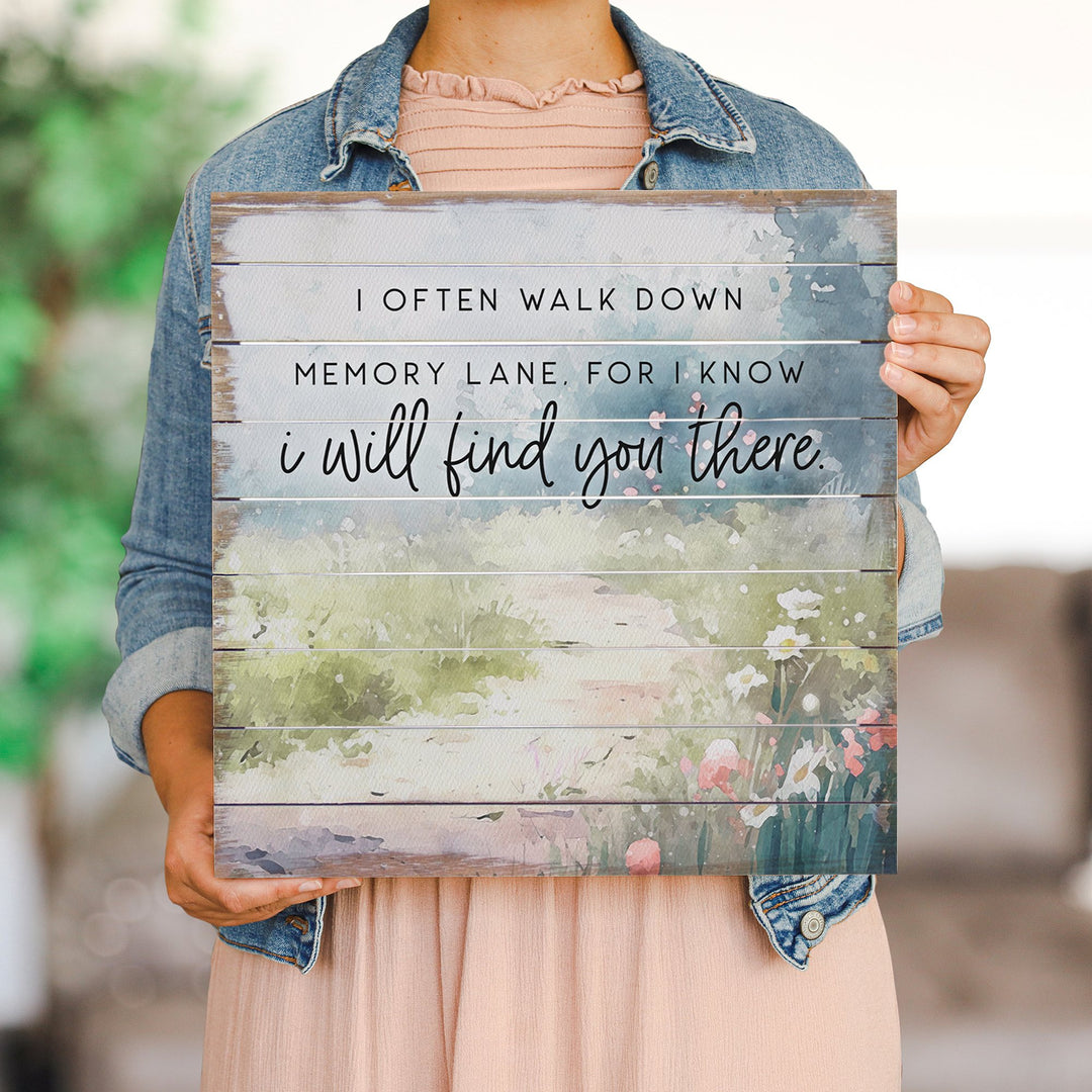 Walk Memory Lane