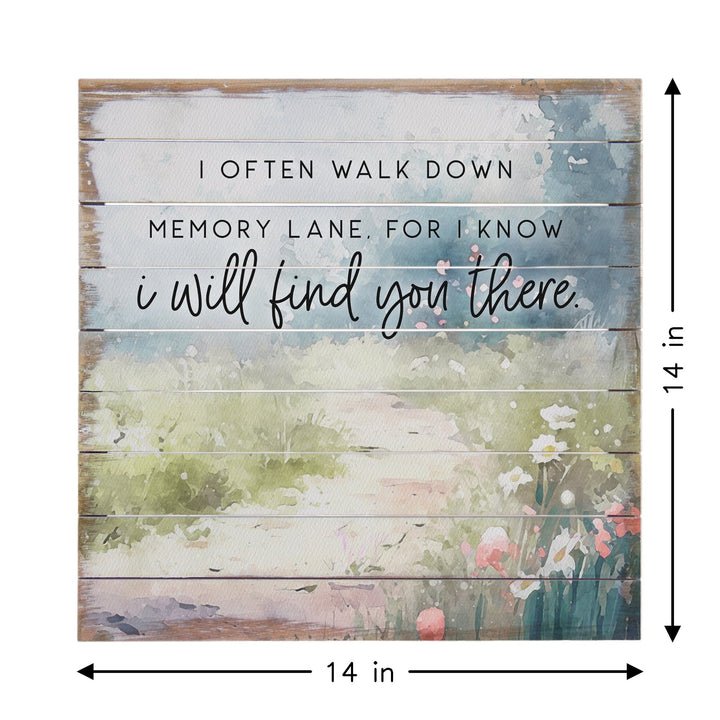 Walk Memory Lane