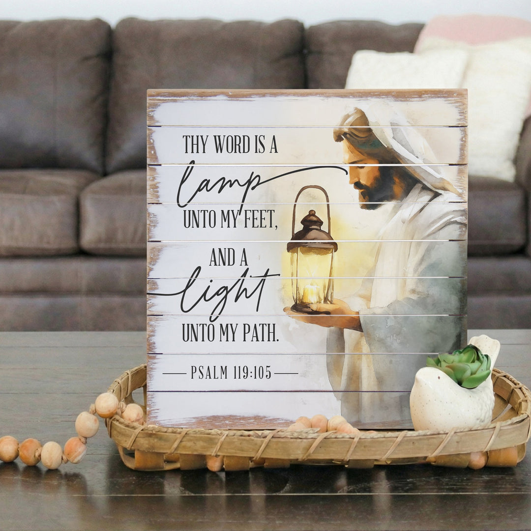 Lamp Light Jesus