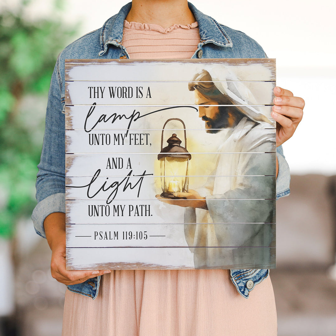 Lamp Light Jesus