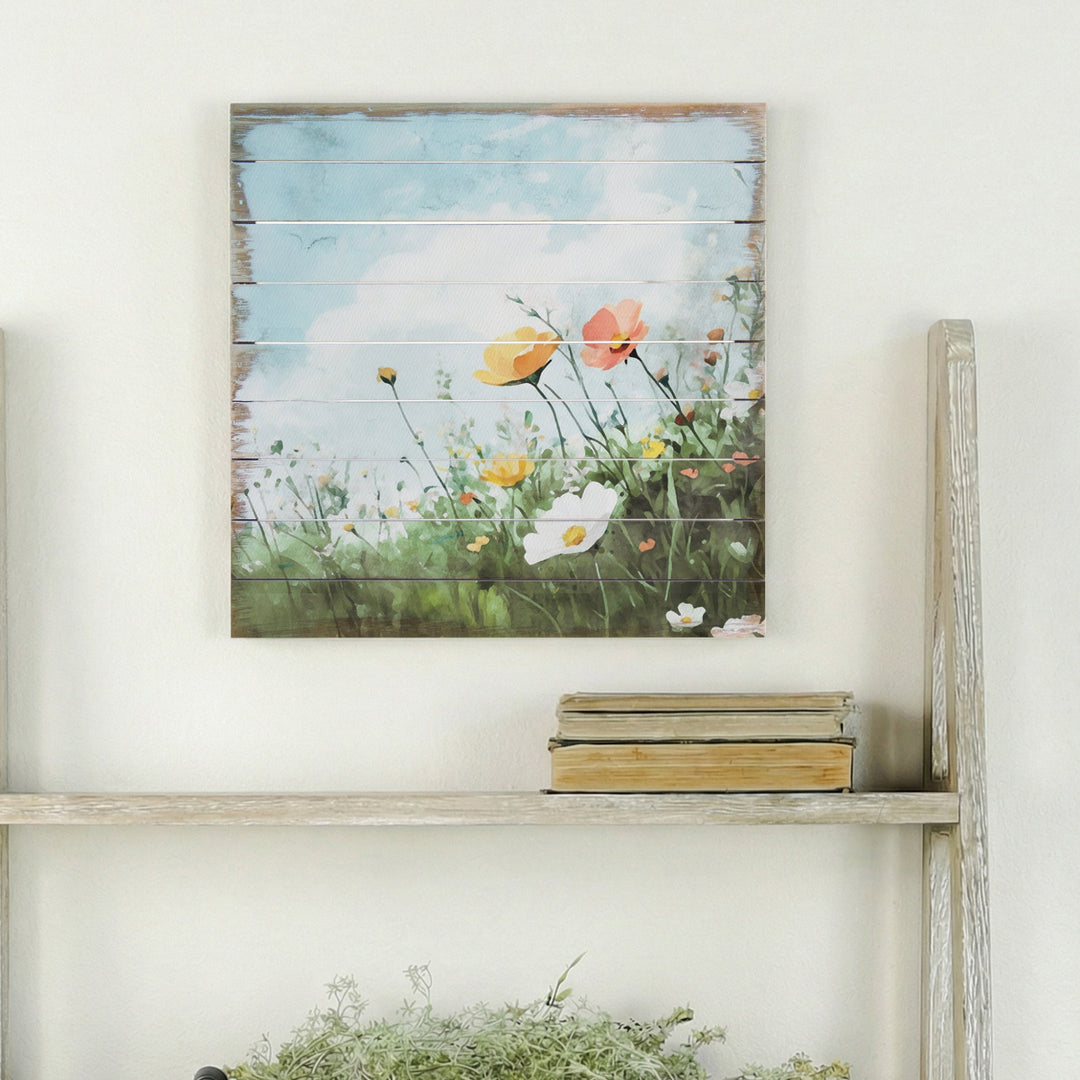 Flower Field Sky