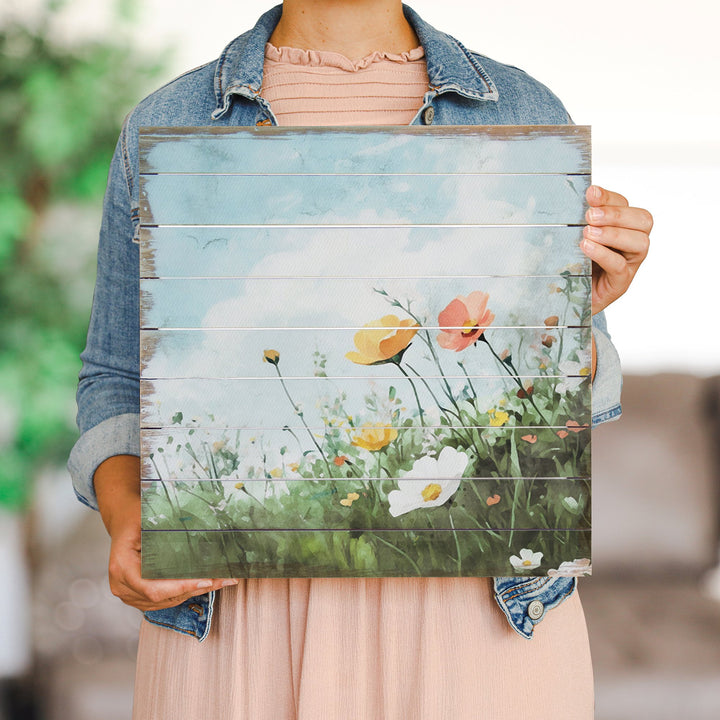 Flower Field Sky
