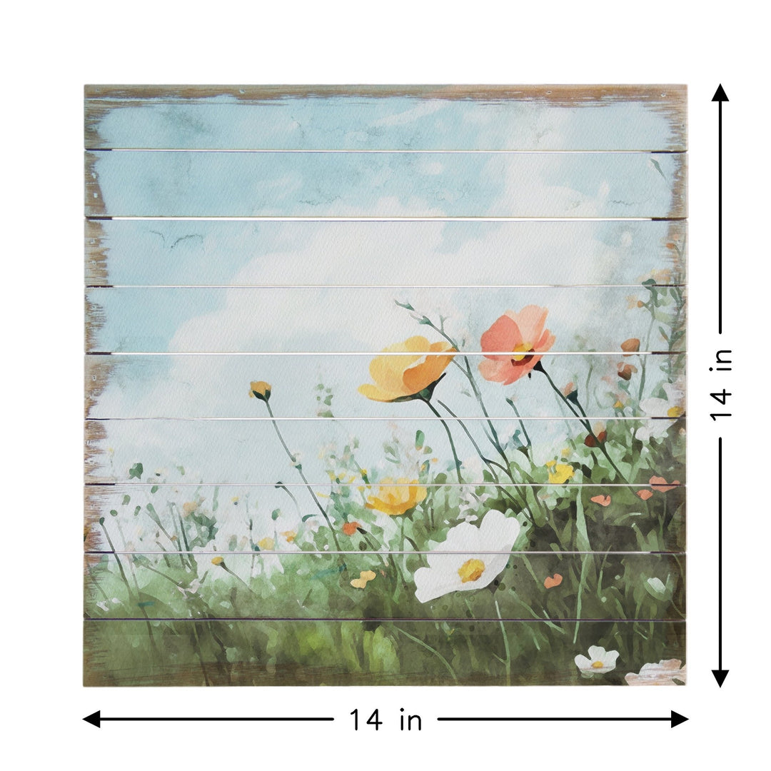 Flower Field Sky