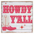 Howdy Y'all Pink Boot