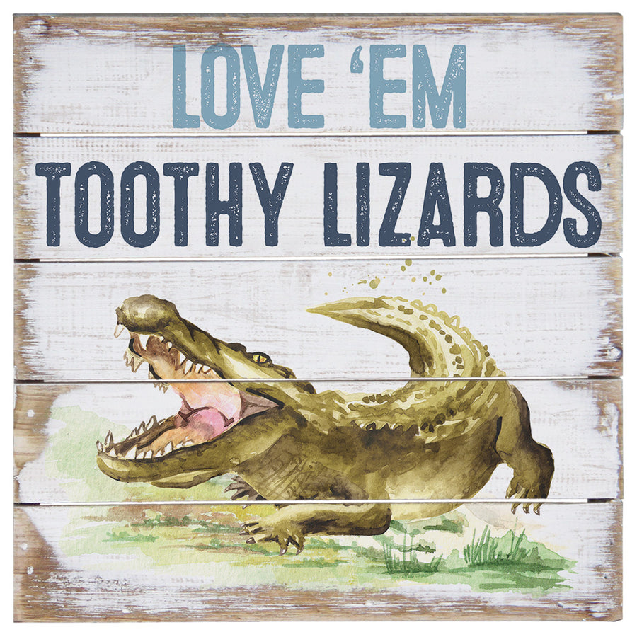 Toothy Lizards 8"