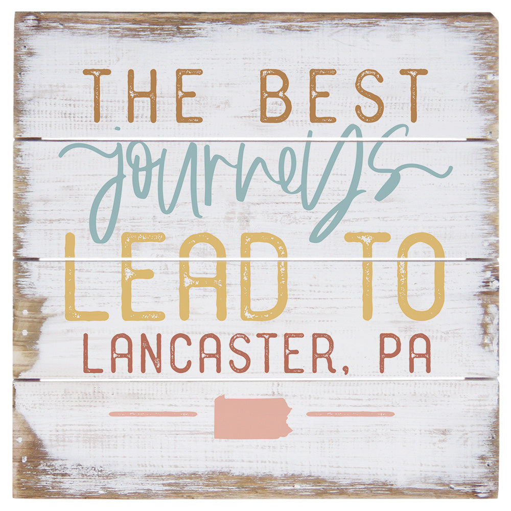 Best Journeys Colorful LOC STA 6"