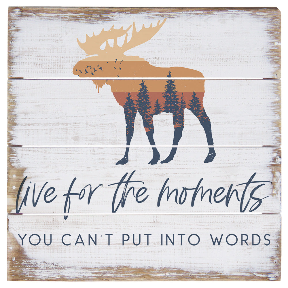 Live For Moments Moose 6"