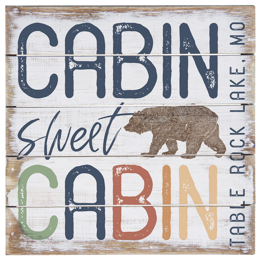 Cabin Sweet Bear LOC 8"