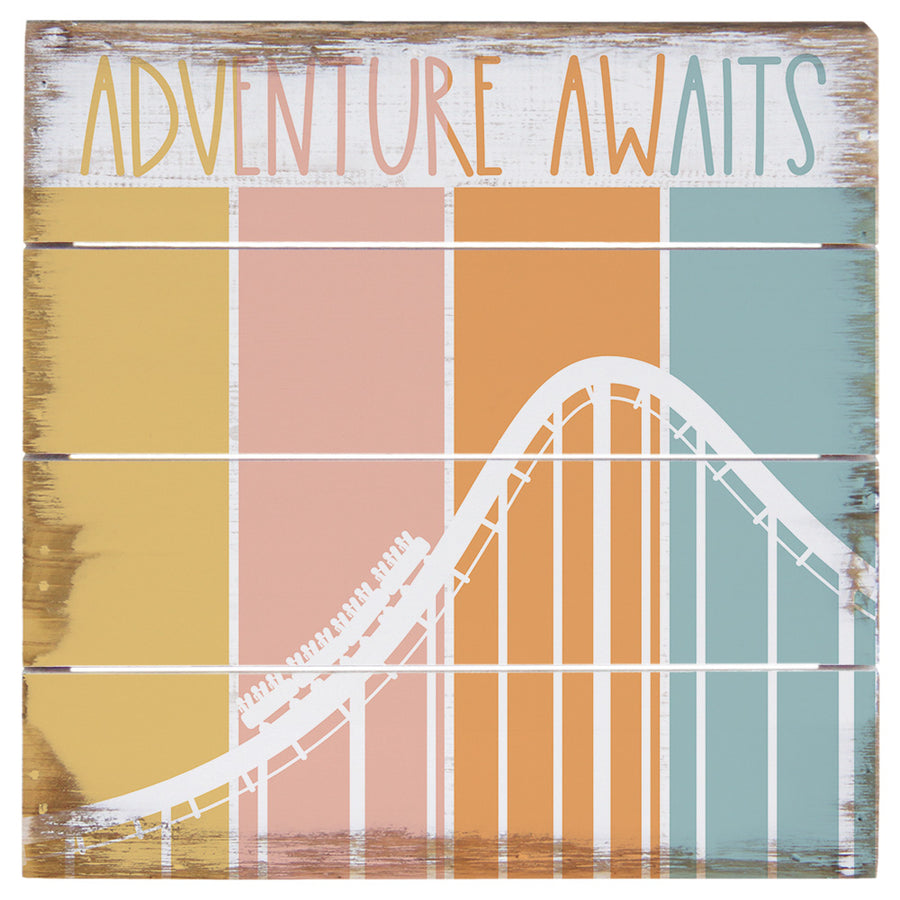 Adventure Awaits Coaster 6"