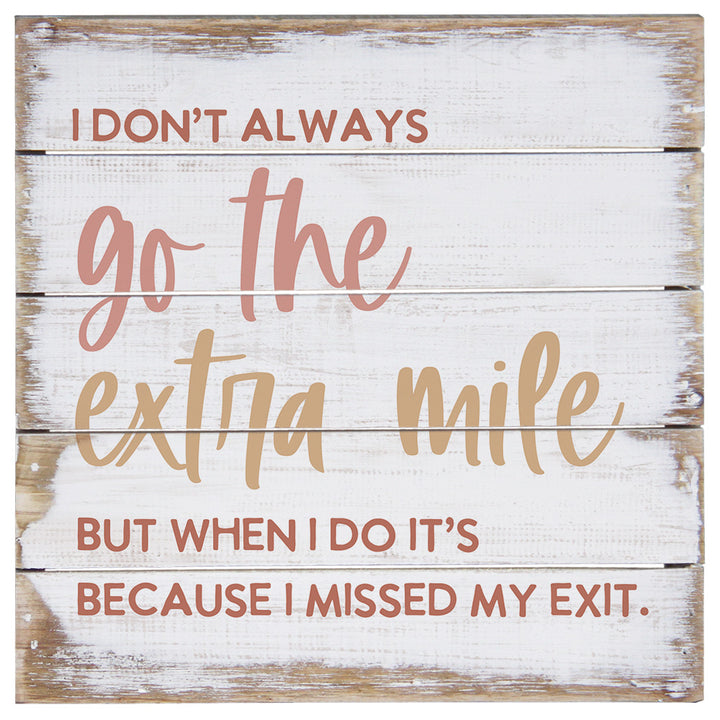 Go Extra Mile 8"