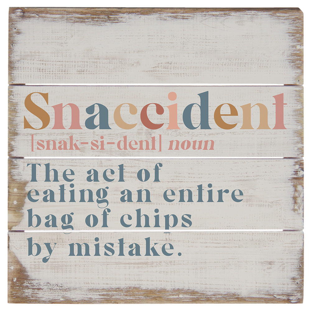 Snaccident Definition 6"