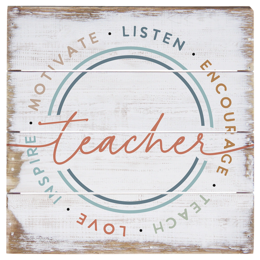 Teacher Words 6"