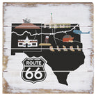Route 66 Map Icons 6"