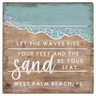 Waves Kiss Sand LOC 6"