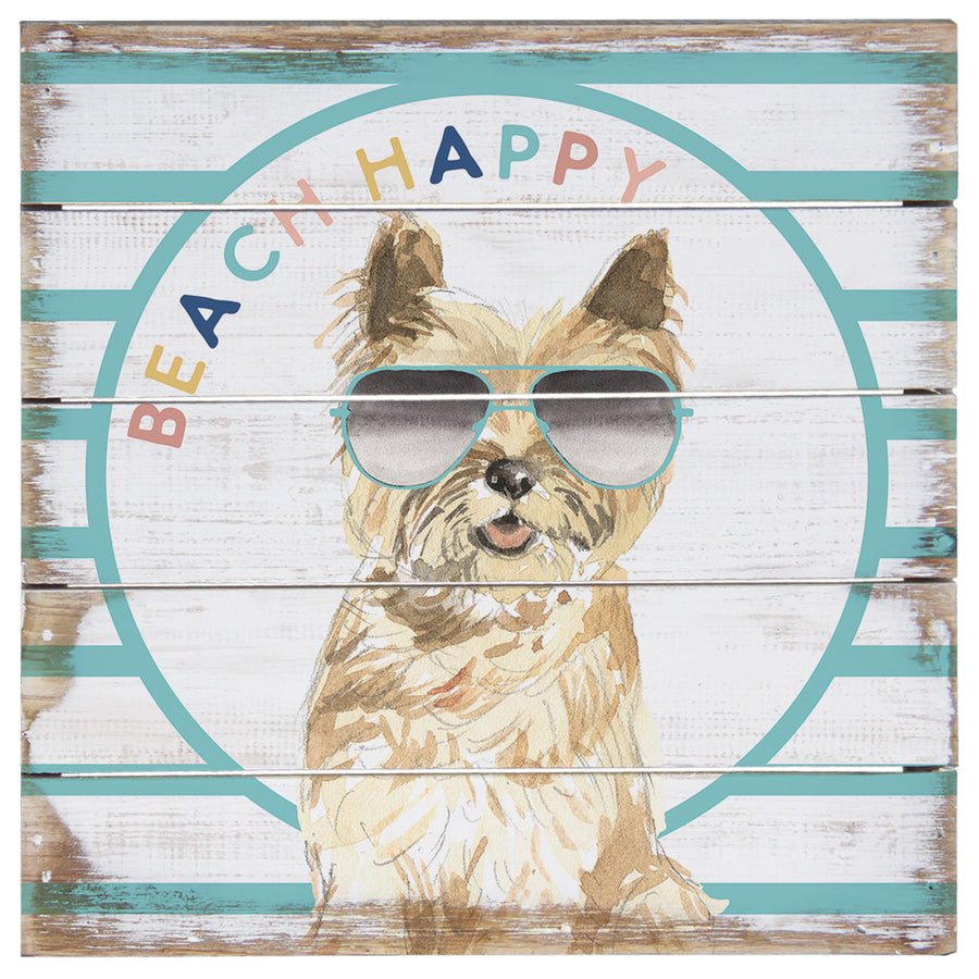 Beach Happy Dog  8"